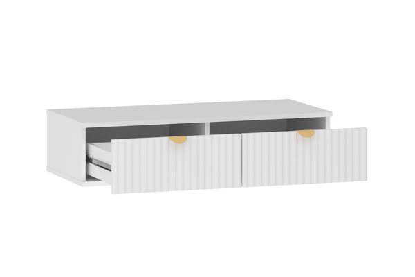 Прихожая Дакота композиция 2 меренга, белый, без пуфа