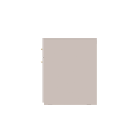 Тумба под ТВ Ричфорд 16.61 кашемир 5981 BS, моно керамика D166-2 ПВХ, белый PE шагрень
